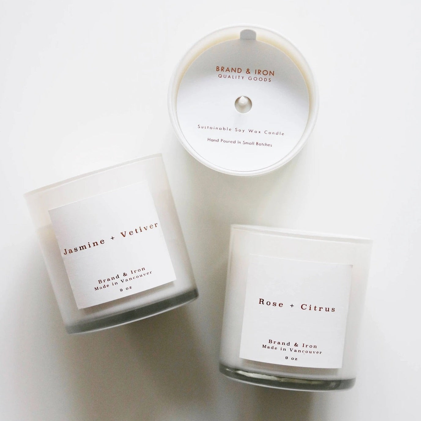 Brand and Iron Candles