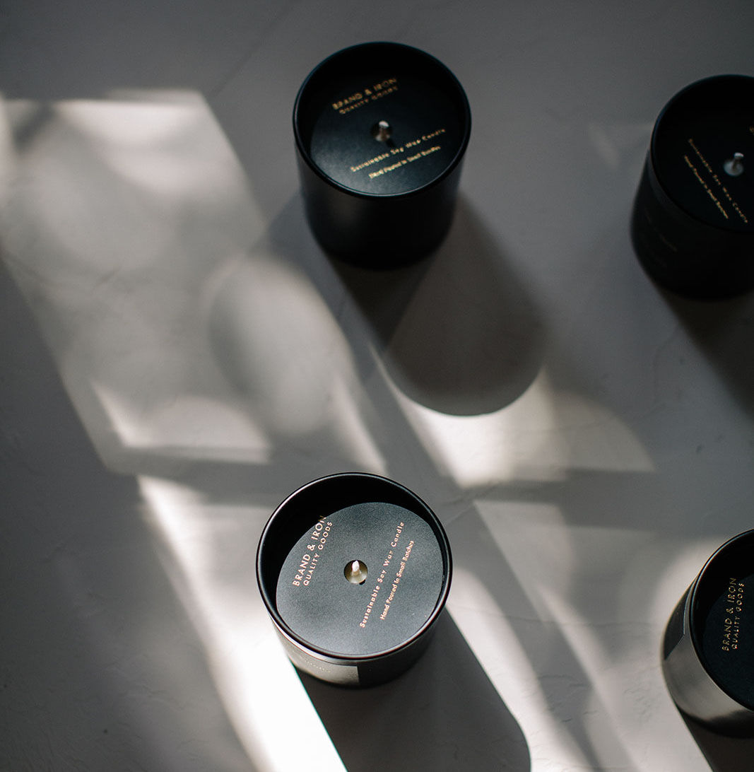 Brand and Iron Candles