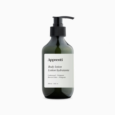 Petitgrain and Cedarwood  Lotion - Apprenti Organik