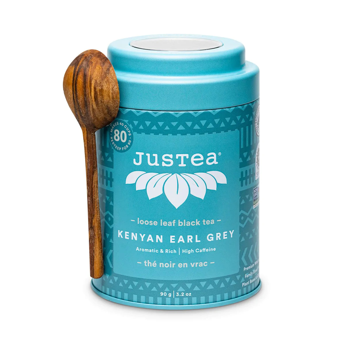 JusTea Tea Blend Tins