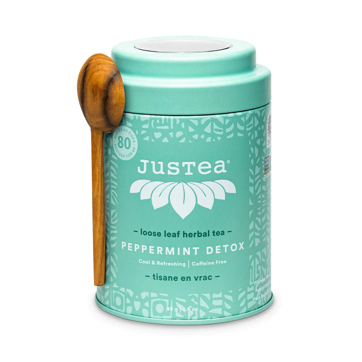 JusTea Tea Blend Tins
